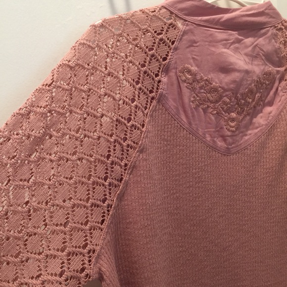 NWT Free People Lace Shirt - Picture 5 of 7